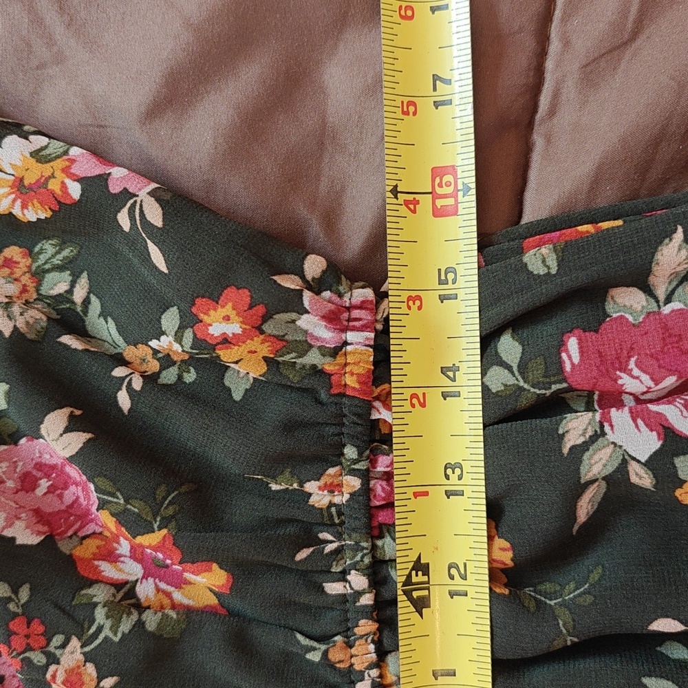 Floral Chiffon Dress - Picture 9 of 11